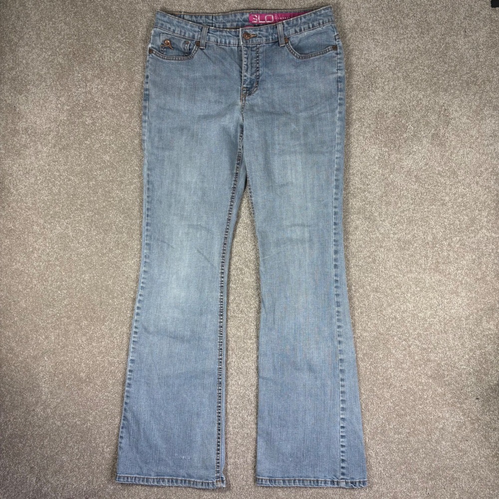 GLO Jeans Womens 11 Blue Denim Bootcut Embroidered Back Pocket Mid Rise
